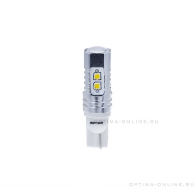 Светодиодные лампы Optima Premium W5W SAMSUNG Chip 10W 12-24V 5100К